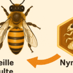 Le cycle de vie de l’abeille