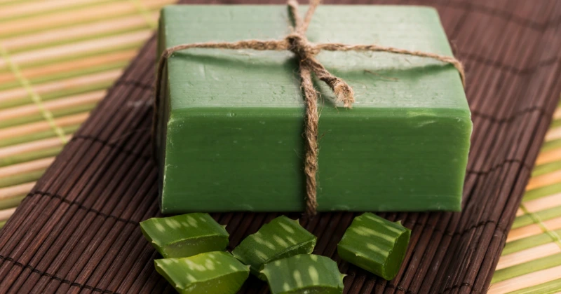 savon à l’aloe vera